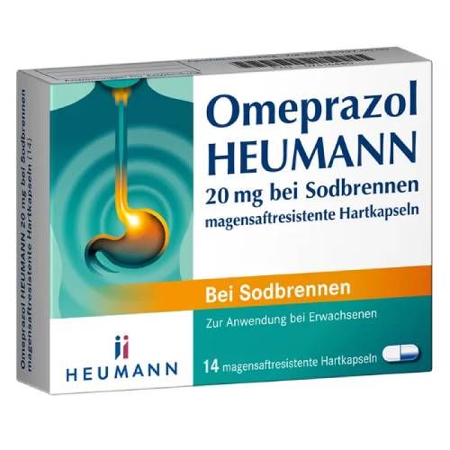 Omeprazol HEUMANN 20 mg bei Sodbrennen