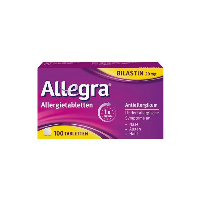 ALLEGRA Allergietabletten 20 mg Tabletten