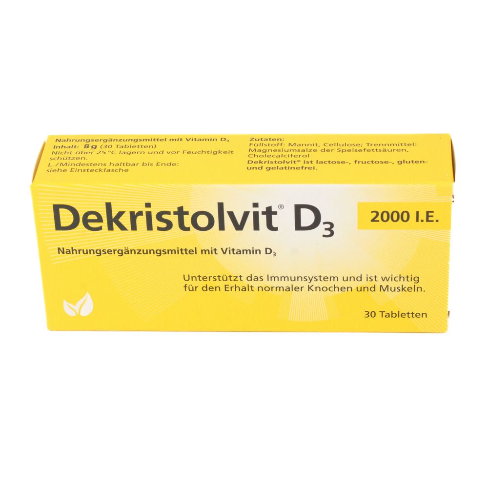 DEKRISTOLVIT D3 2000 I.E. Tabletten